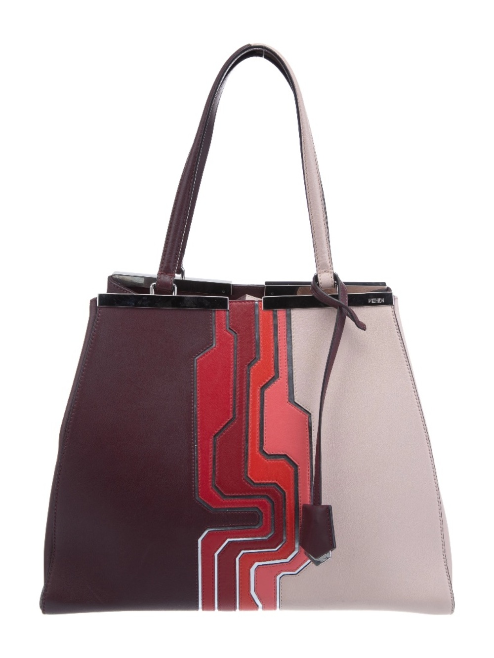 Fendi Circuit 3jours Trapeze Bag RARE Pink